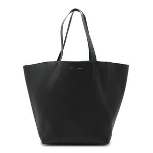 Celine Horizontal Cabas Tote Bag Shoulder Black Leather